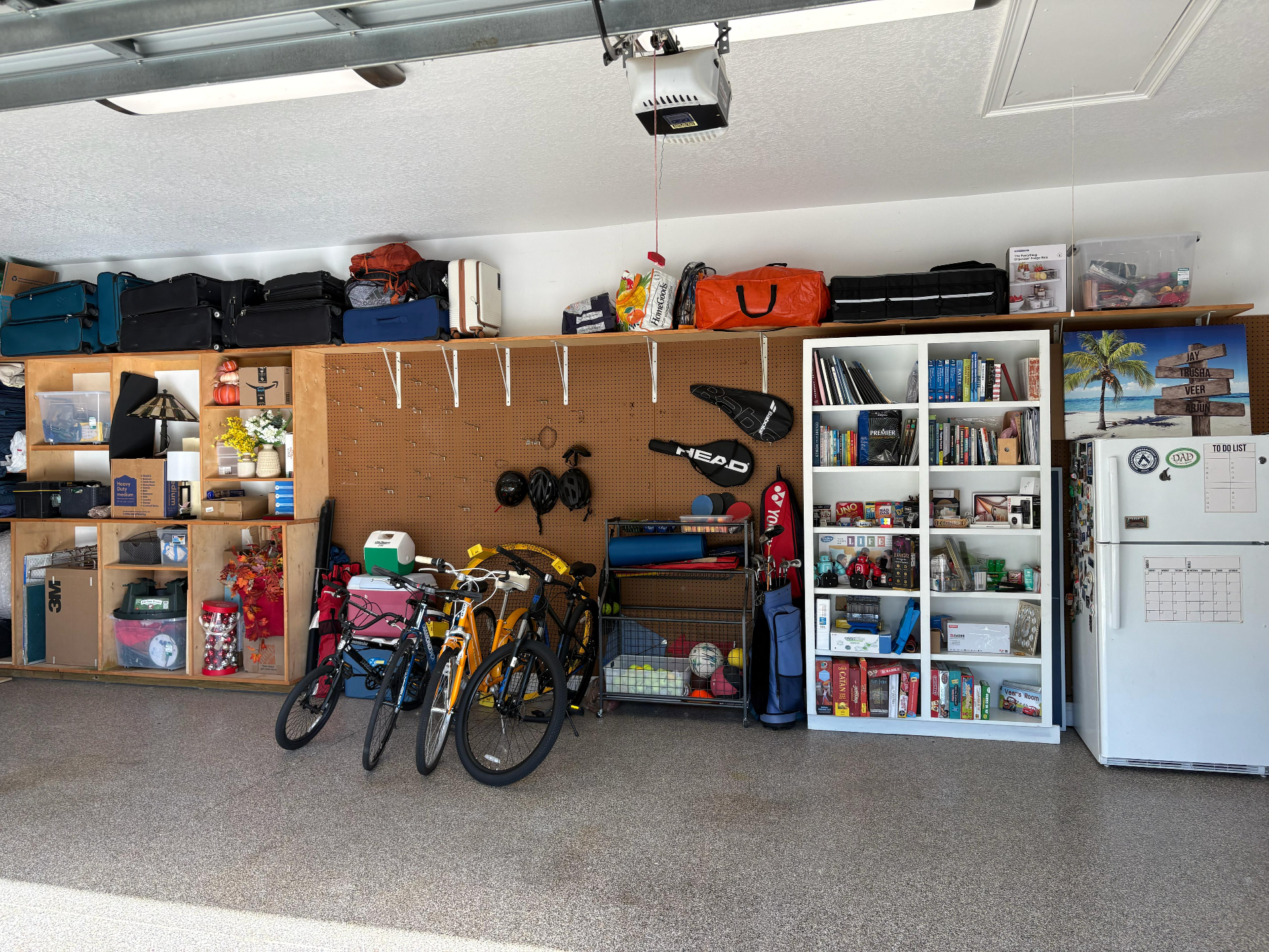 Garage Reorganization & Epoxy Flooring